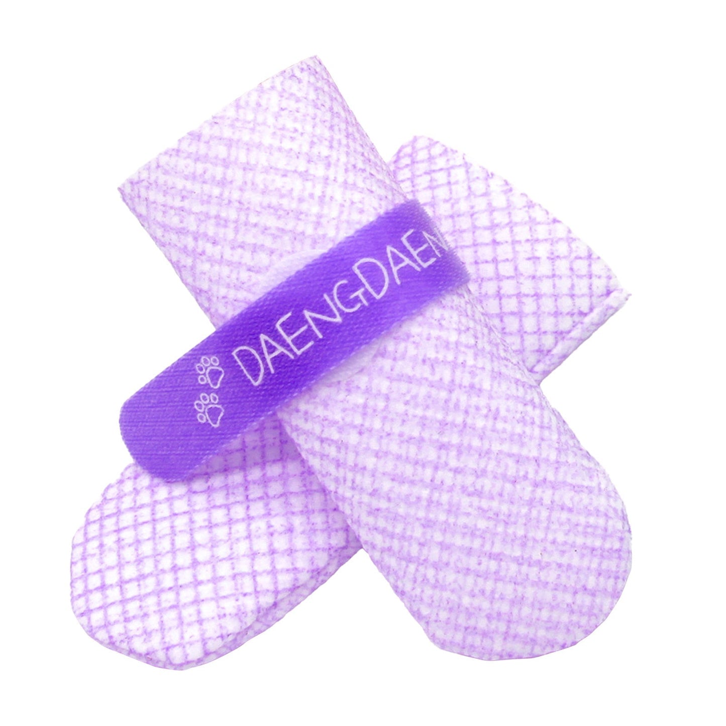 Daeng Daeng Shoes 28pc M Violet Dog Shoes Waterproof Disposable Boots Anti-Slip Socks | Auzzi Store