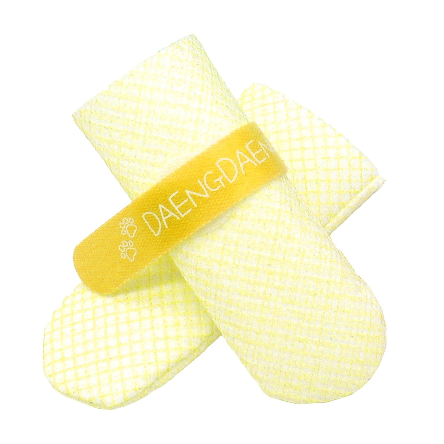 Daeng Daeng Shoes 28pc M Yellow Dog Shoes Waterproof Disposable Boots Anti-Slip Socks | Auzzi Store