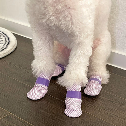 Daeng Daeng Shoes 28pc XS Pink Dog Shoes Waterproof Disposable Boots Anti-Slip Socks | Auzzi Store