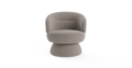 Brosa Dame Swivel Accent Chair - Fawn
