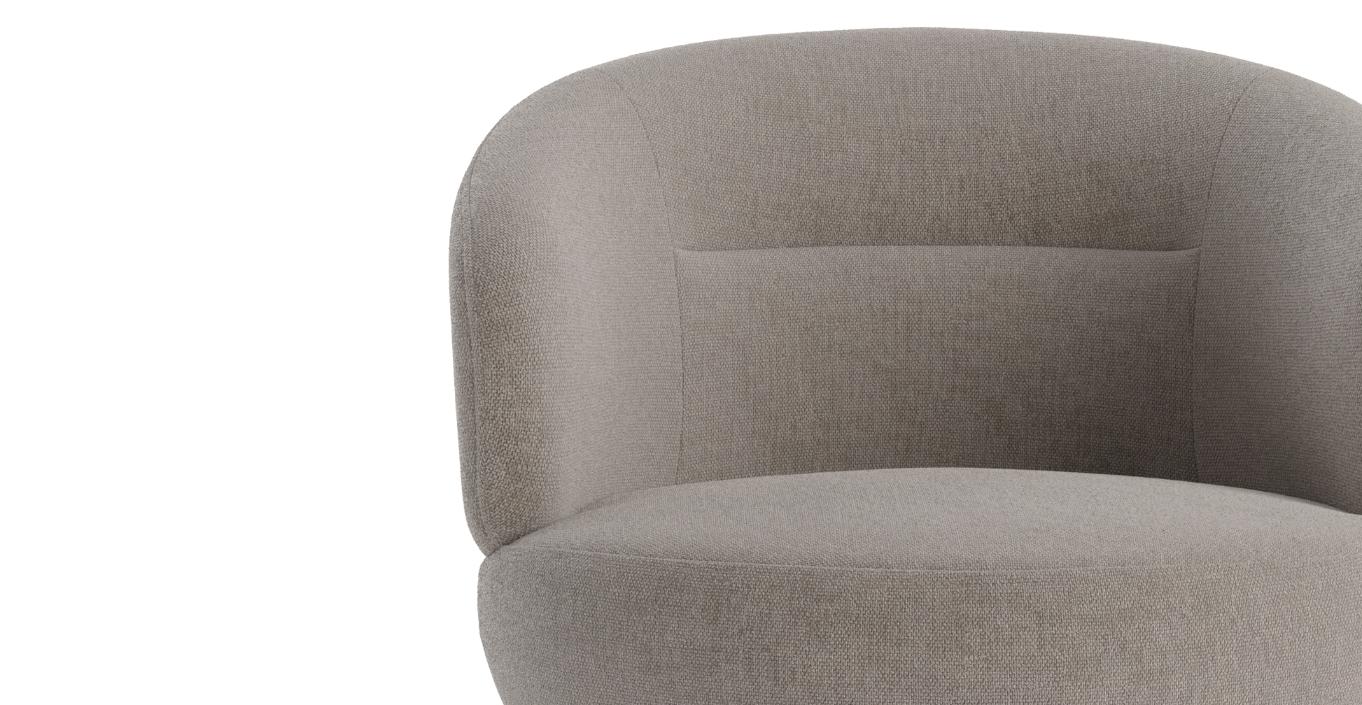 Brosa Dame Swivel Accent Chair (Fawn)