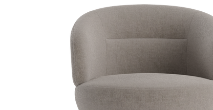 Brosa Dame Swivel Accent Chair (Fawn)