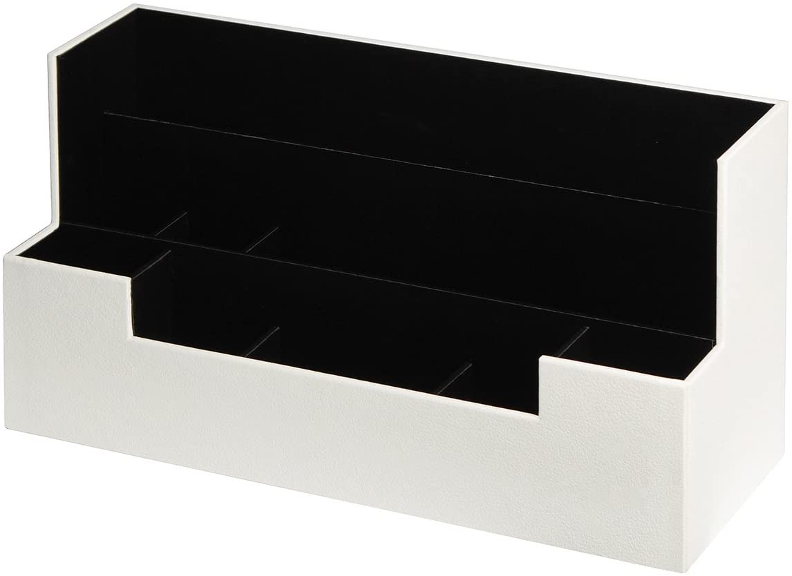 Desk Supplies Office Organizer Caddy (White) | Auzzi Store