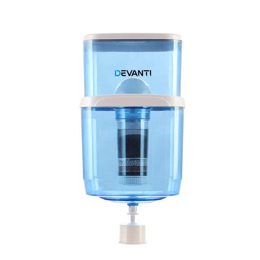 Devanti 22L Water Cooler Dispenser Purifier Filter Bottle Container 6 Stage Filtration | Auzzi Store