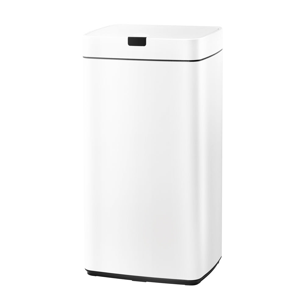 Devanti 45L Sensor Bin White | Auzzi Store