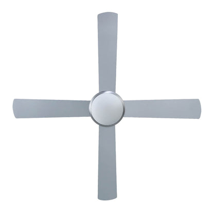 Devanti 52'' Ceiling Fan w/Light w/Remote Timer - Silver | Auzzi Store