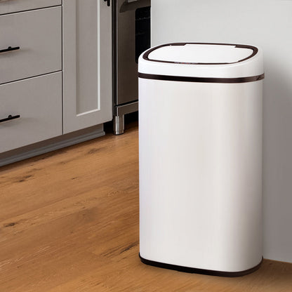 Devanti 58L Sensor Bin White | Auzzi Store