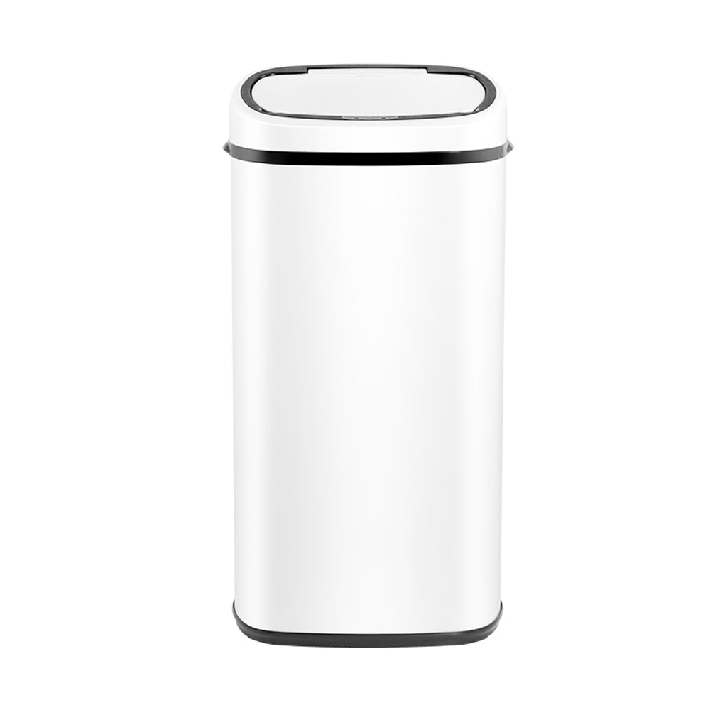 Devanti 68L Sensor Bin White | Auzzi Store