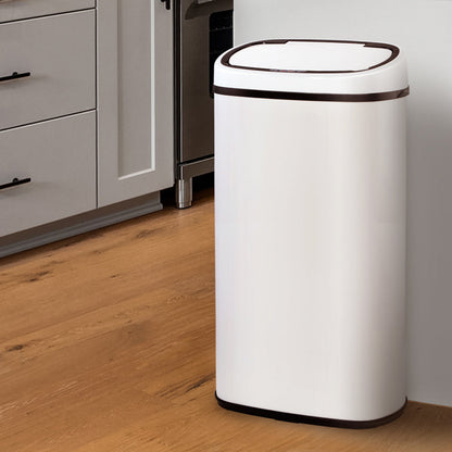 Devanti 68L Sensor Bin White | Auzzi Store