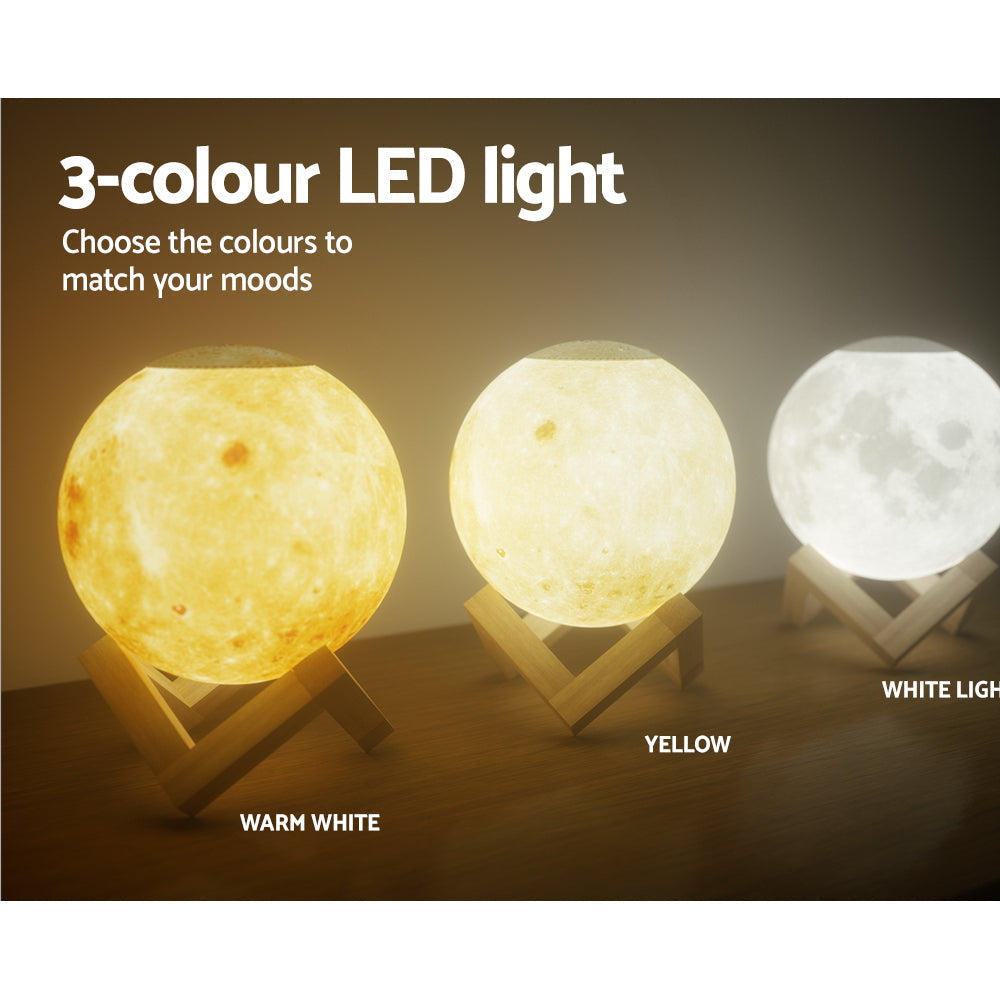 Devanti Aroma Diffuser LED Moon Lamp 880ml | Auzzi Store