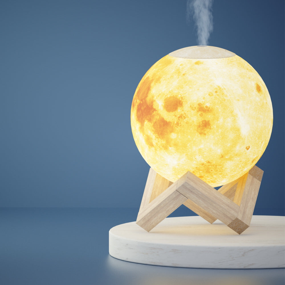 Devanti Aroma Diffuser LED Moon Lamp 880ml | Auzzi Store