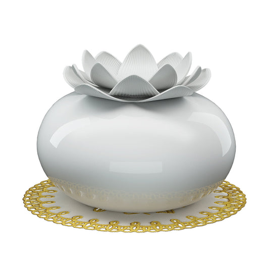 Devanti Aromatherapy Diffuser Aroma Ceramic Essential Oils Air Humidifier Lotus | Auzzi Store