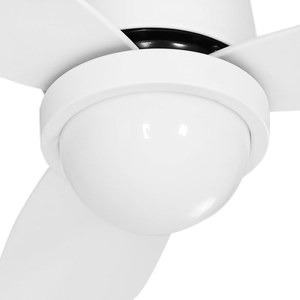 Devanti Ceiling Fan DC Motor LED Light Remote Control Ceiling Fans 52'' White | Auzzi Store
