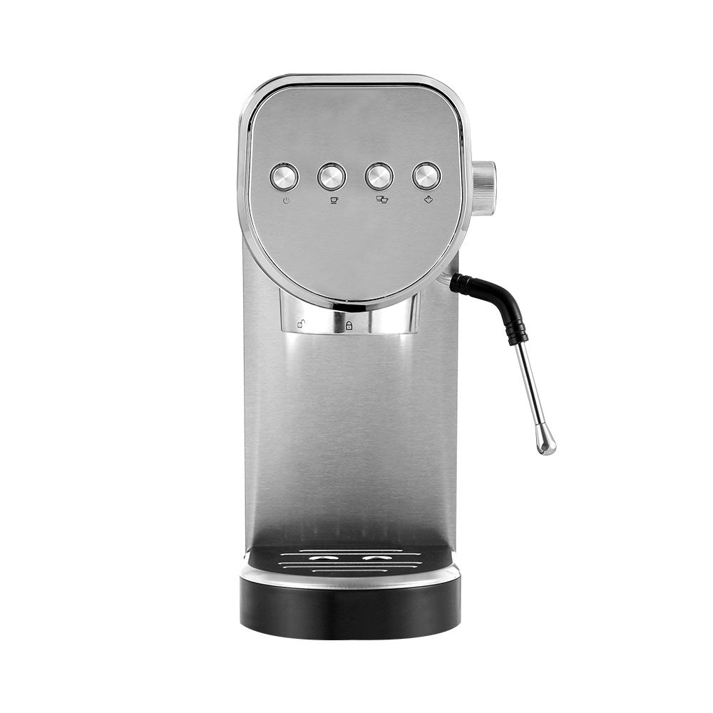 Devanti Coffee Machine Espresso Maker 20 Bar Milk Frother Cappuccino Latte Cafe | Auzzi Store