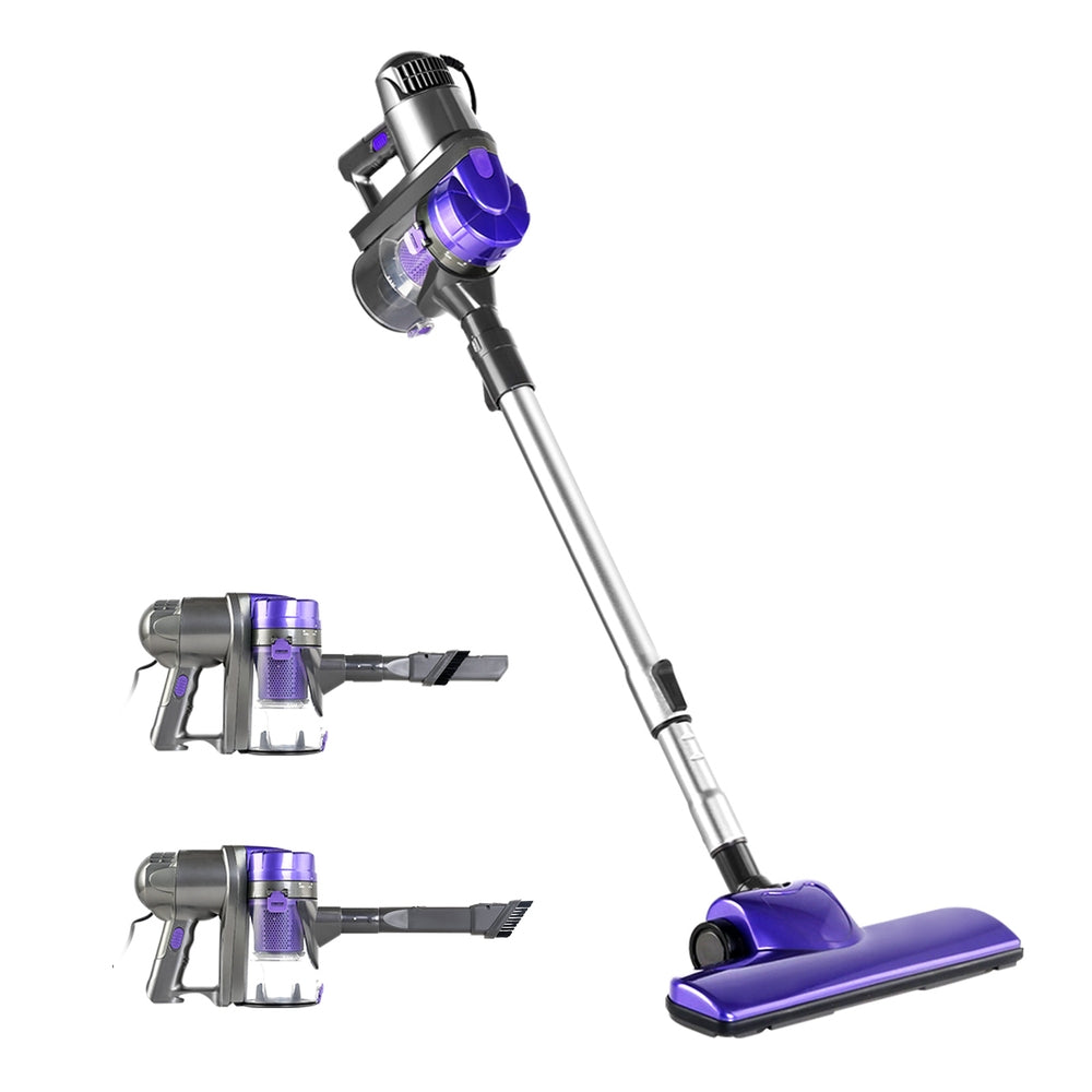 Devanti Corded Handheld Bagless Vacuum Cleaner - Purple and Silver | Auzzi Store