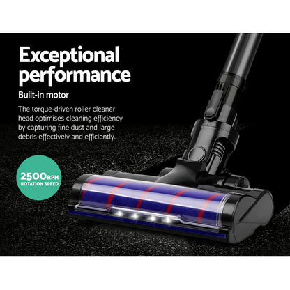 Devanti Cordless Handstick Vacuum Cleaner Head- Black | Auzzi Store