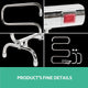 Devanti Electric Heated Towel Rail Rack Rails Freestanding 5 Bars | Auzzi Store
