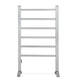 Devanti Electric Heated Towel Rail Rails Warmer Rack Aluminium 6 Bars | Auzzi Store