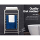 Devanti Electric Heated Towel Rail Warmer Heater Rails Rack Wall Mounted 14 Bar | Auzzi Store