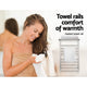 Devanti Electric Heated Towel Rail Warmer Heater Rails Rack Wall Mounted 14 Bar | Auzzi Store