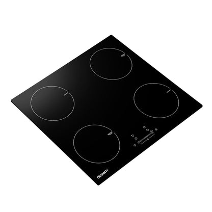 Devanti Electric Induction Cooktop 60cm Ceramic 4 Zones Stove Cook Top Hot Plate | Auzzi Store