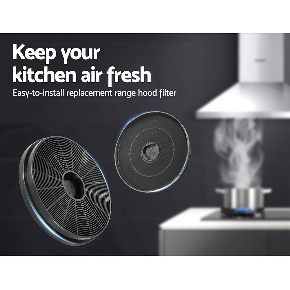 Devanti Fixed Range Hood Rangehood Carbon Charcoal Filters Replacement For Ductless Ventless | Auzzi Store