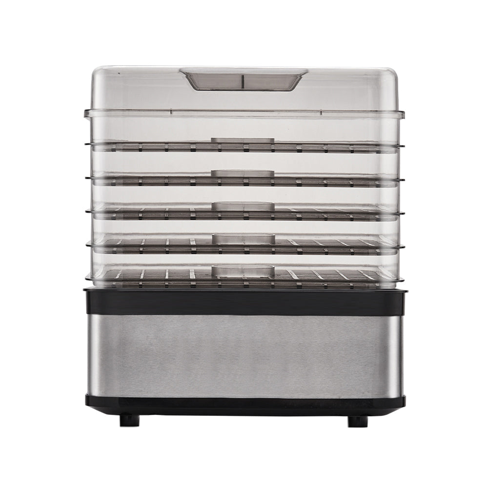 Devanti Food Dehydrator with 5 Trays - Silver | Auzzi Store