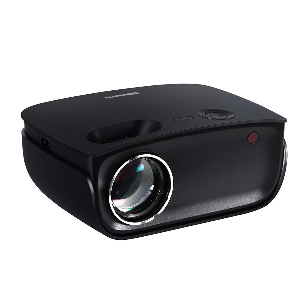 Devanti Mini Video Projector Wifi USB HDMI Portable 2000 Lumens HD 1080P Home in Black | Auzzi Store