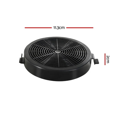 Devanti Pyramid Range Hood Rangehood Carbon Charcoal Filters Replacement For Ductless Ventless | Auzzi Store