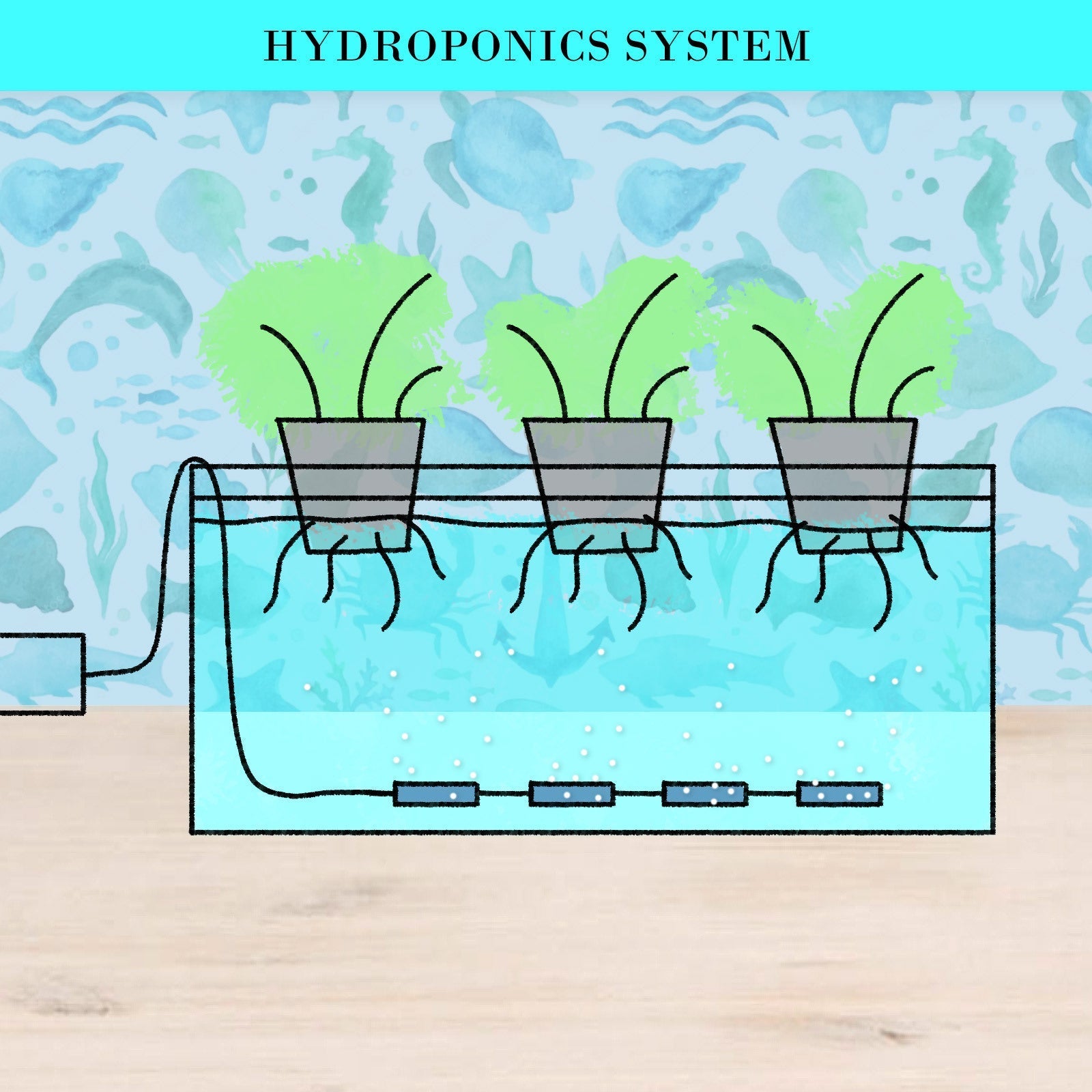 Dynamic Power White Aquarium Air Pump Oxygen Hydroponic 4 Outlet 670L/H 8W | Auzzi Store