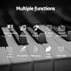 Alpha 61 Keys Foldable Electronic Piano Keyboard Digital Electric w/ Carry Bag – view 5