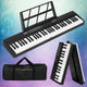Alpha 61 Keys Foldable Electronic Piano Keyboard Digital Electric w/ Carry Bag – view 7