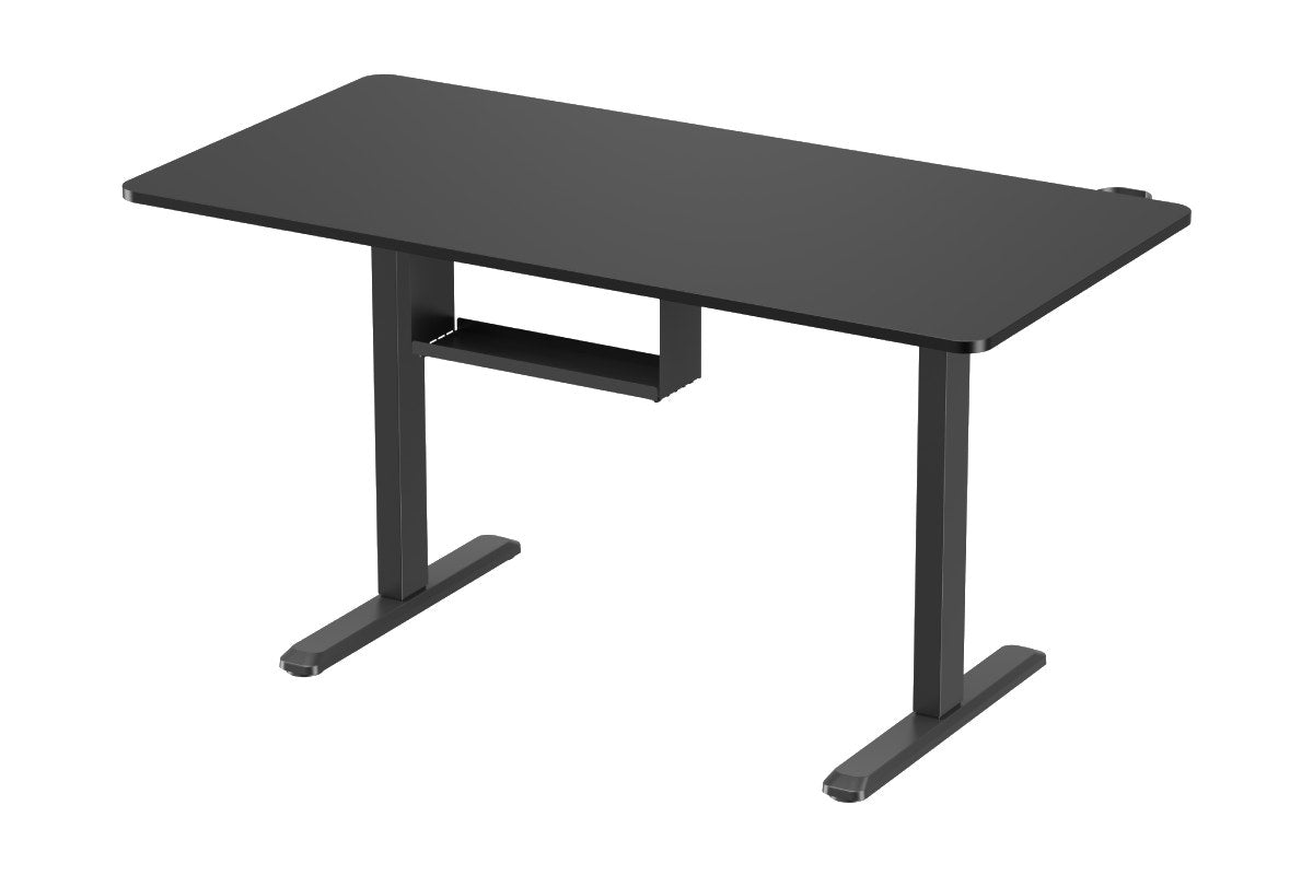 Ergolux Electric Dual Motor Standing Desk 140 x 70cm (Black)