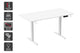 Ergolux Electric Dual Motor Standing Desk 140 x 70cm (White)