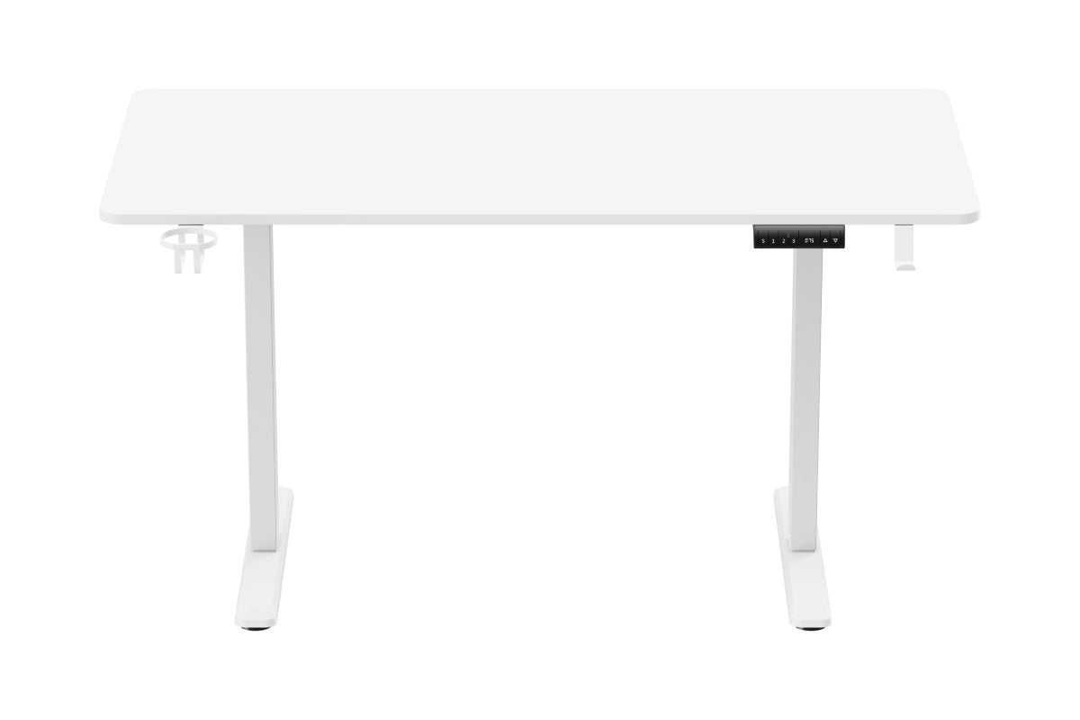 Ergolux Electric Dual Motor Standing Desk 140 x 70cm (White)