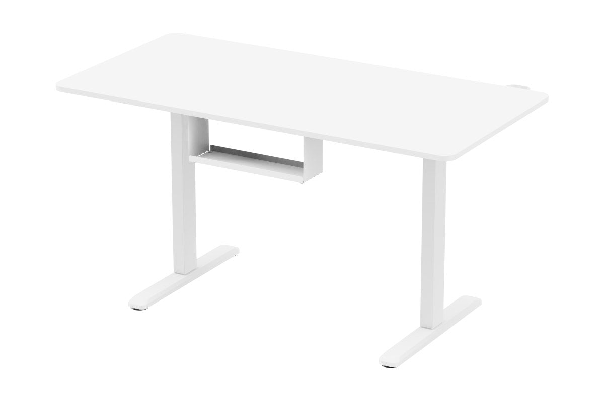 Ergolux Electric Dual Motor Standing Desk 140 x 70cm (White)