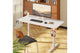 Ergolux Electric Dual Motor Standing Desk 140 x 70cm (White)