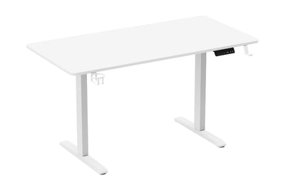 Ergolux Electric Dual Motor Standing Desk 140 x 70cm - White