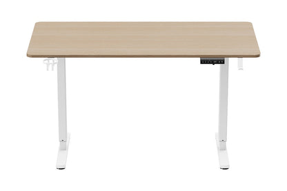 Ergolux Electric Standing Desk 140 x 70cm (Oak/White)