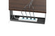 Ergolux Electric Standing Desk 140 x 70cm (Walnut/Black)