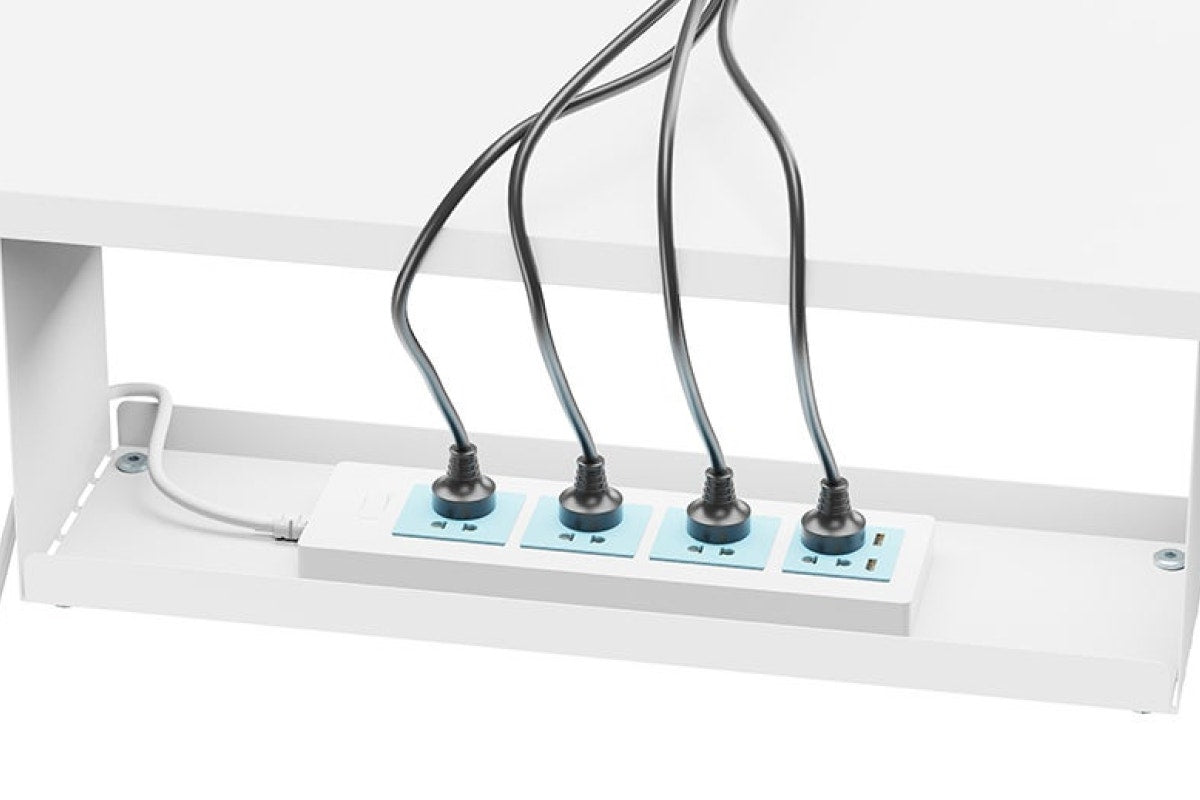 Ergolux Electric Standing Desk 140 x 70cm (White/White)