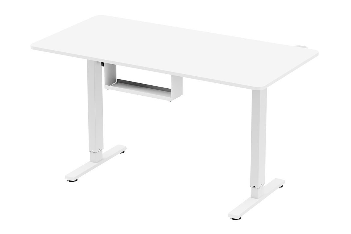 Ergolux Electric Standing Desk 140 x 70cm (White/White)