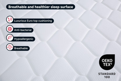 Ergolux Comfort Essential Pocket Spring Mattress (King Single)