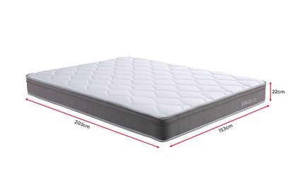 Ergolux 22cm Pocket Spring Mattress (Queen)