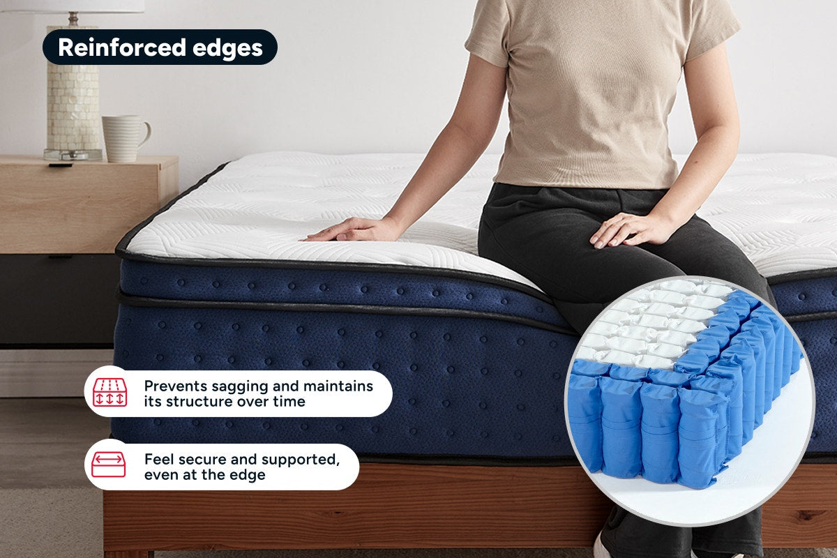 Ergolux Cooling Luxe Pocket Spring Mattress (Double)