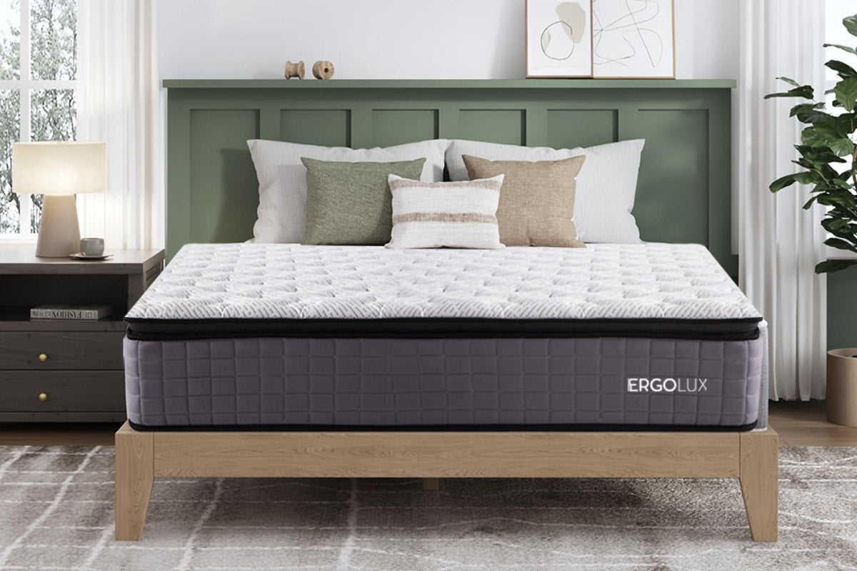 Ergolux 34cm Bamboo Euro Top Mattress (Double)