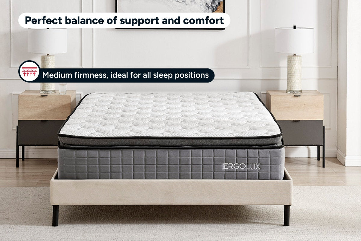 Ergolux Luxe Bamboo Pocket Spring Mattress King