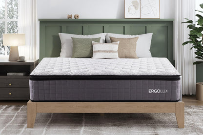 Ergolux 34cm Bamboo Euro Top Mattress (King)