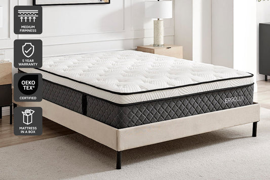 Ergolux Luxe Pocket Spring Mattress (King)