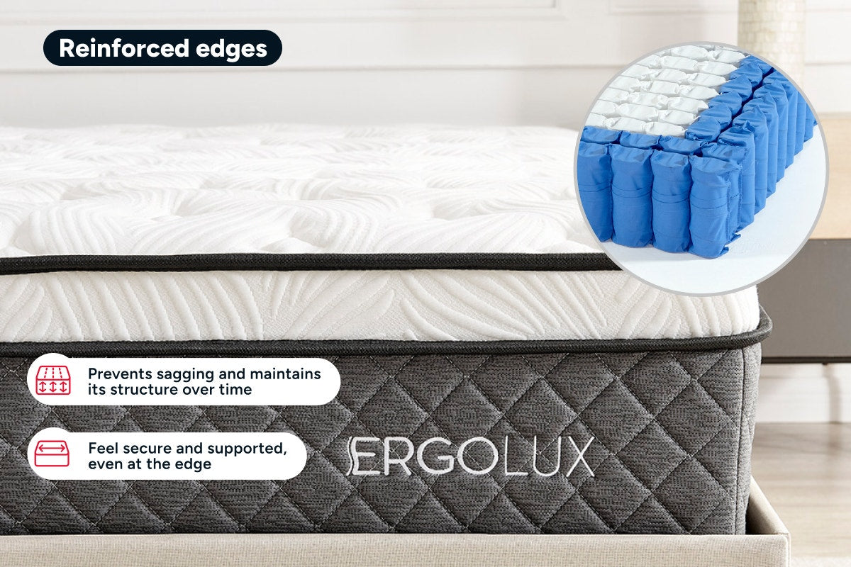 Ergolux Luxe Pocket Spring Mattress King